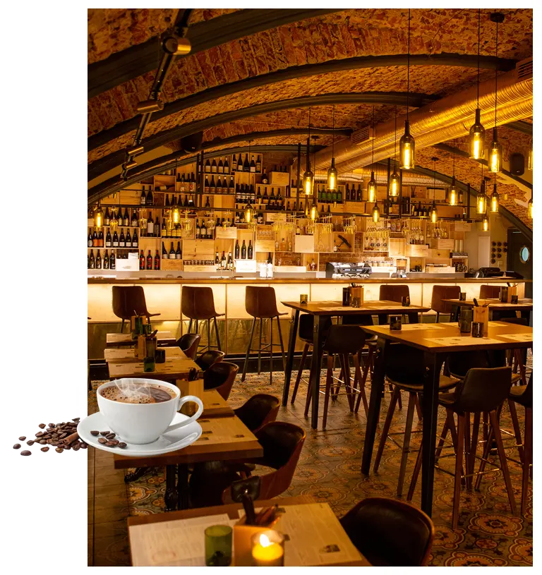 L’art du café dans les villes